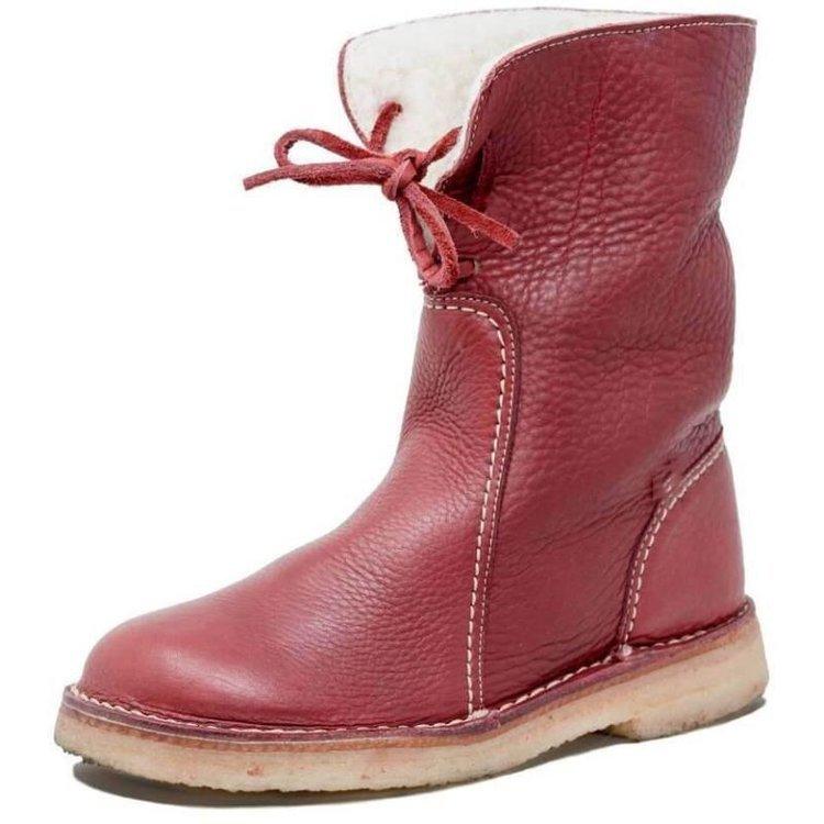 Modeline | Bottes Imperméables en Cuir Polaire Avec Doublure en Laine